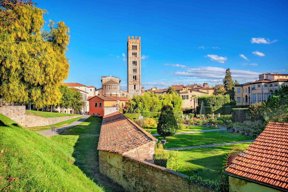 Lucca vista dalle mura